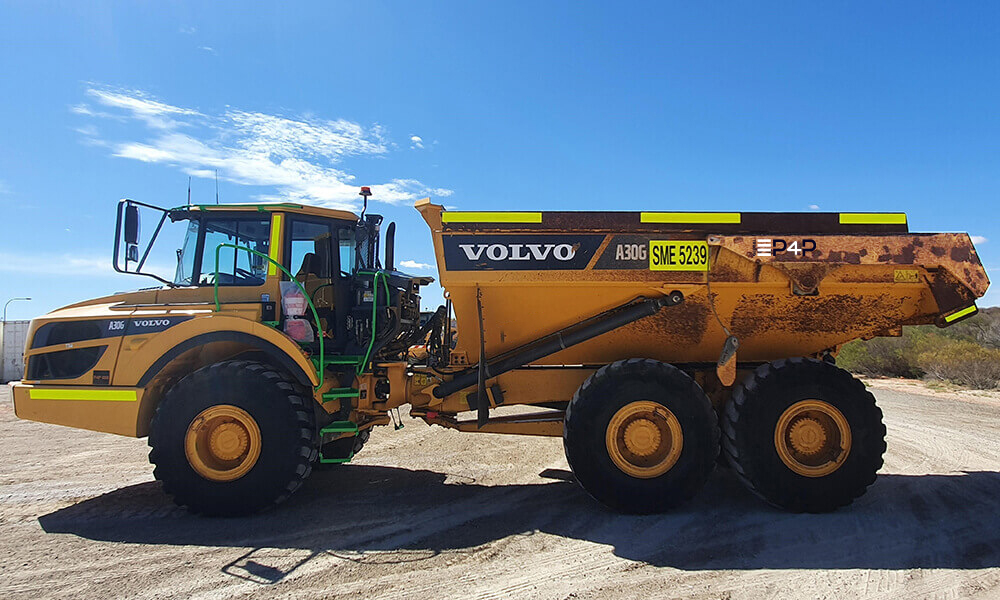 Volvo A G Articulated Dump Truck Global P P Landfill Civil